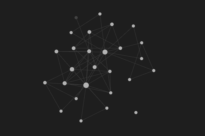 Obsidian graph view — second brain in action